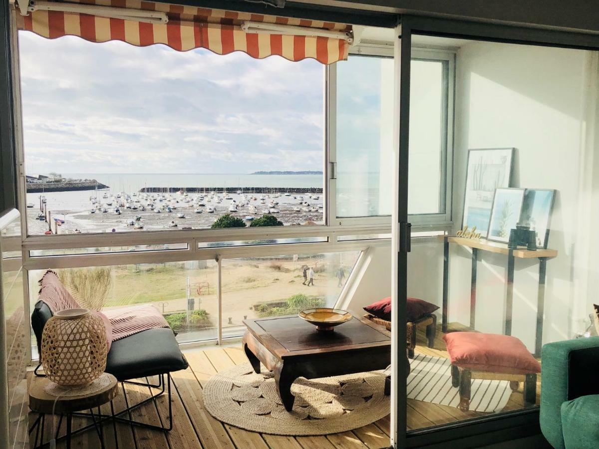 Studio Face Mer Pornichet - Vue Baie De La Baule Esterno foto